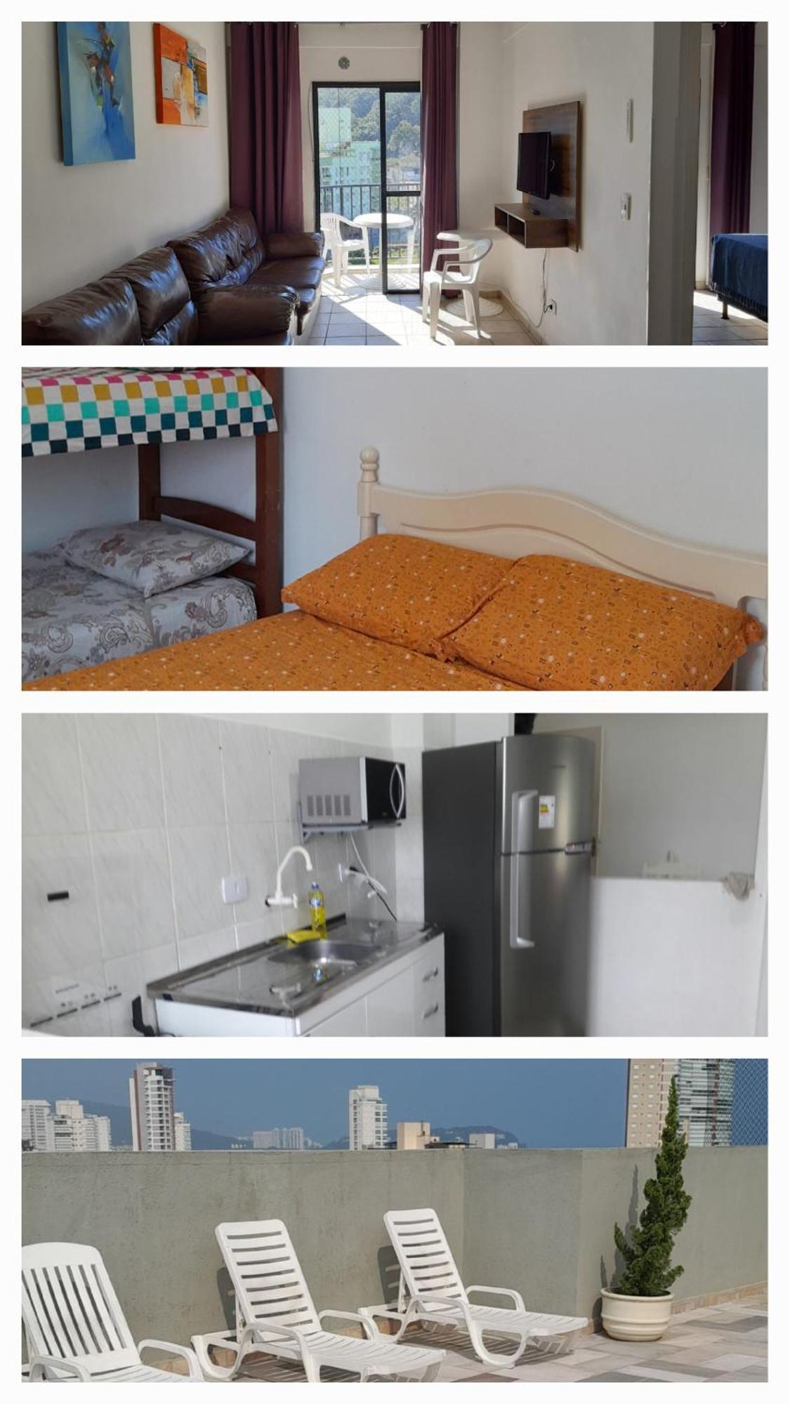 Biwa Condominio Cm Piscina, 1Garagem, Wi-Fi 300 Mega, Central De Vigilancia Remota , Centro Do Guaruja Proximo A Praia E Comercio, Horarios Check-In E Check-Out Flexiveis Dış mekan fotoğraf